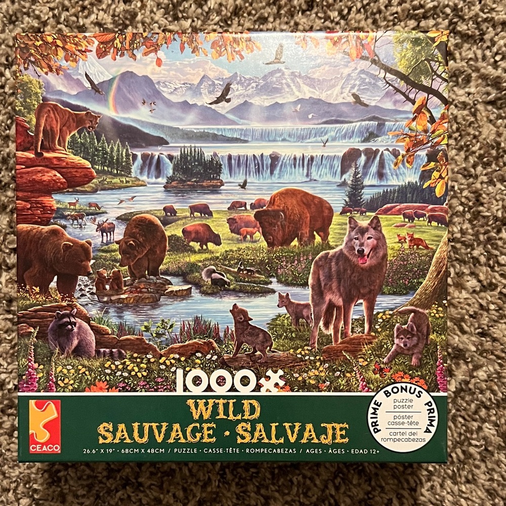 Ceaco Wild Animals 1000-Piece Puzzle